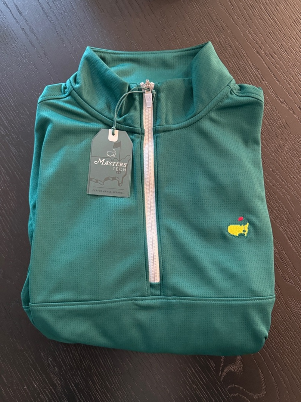 2026 Masters Tech Green Quarter-Zip Pullover